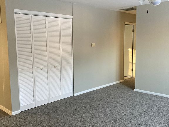 Furnace/hot water closet readily accessible off the dining room. Viewed from the kitchen