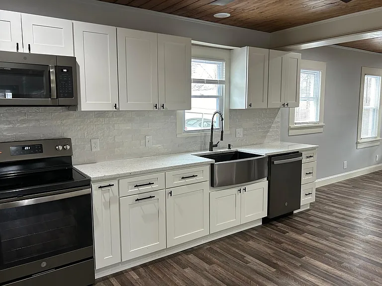 Kitchen with all new appliances