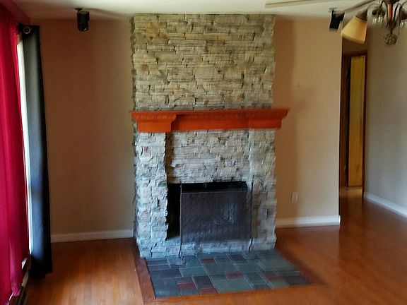 Wood burning Fireplace