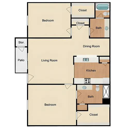 Floor plan Maplewood