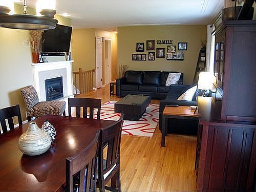 open layout great for entertaining