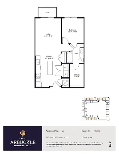 Floor plan A1