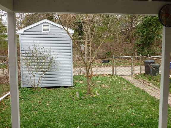 View from back porch