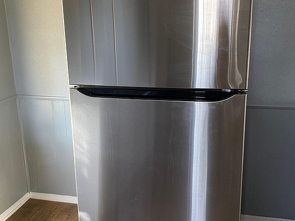 Stainless refrigerator included!