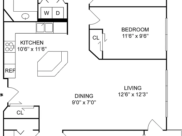 3x2a | 3-Bedroom Floorplan 3x2a | 3-Bedroom Floorplan