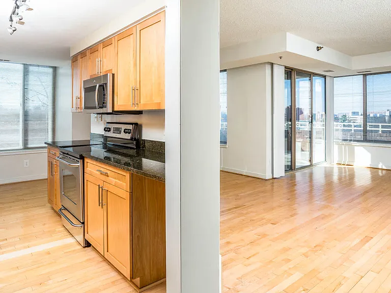 Kitchen and Living Room with Patio