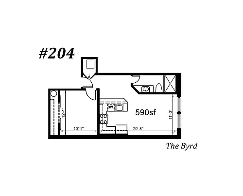 Floor plan Byrd