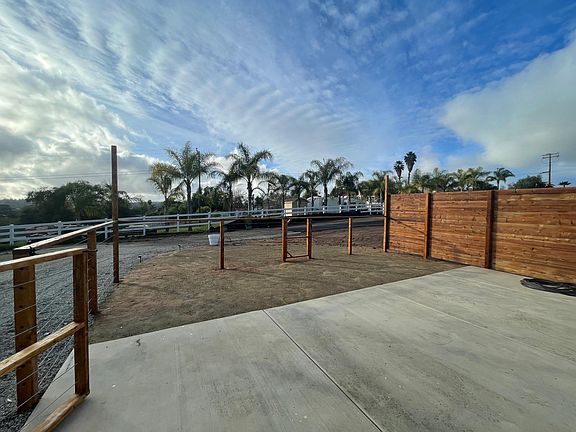 Spacious private patio