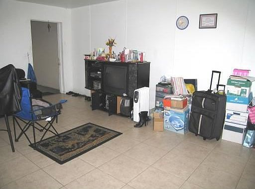 Tiled thruout, largest 1 bedroom
