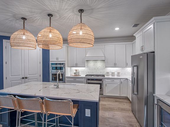 Innovative kitchen with ample storage space