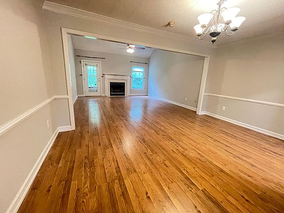 Open Living & Dining rooms.