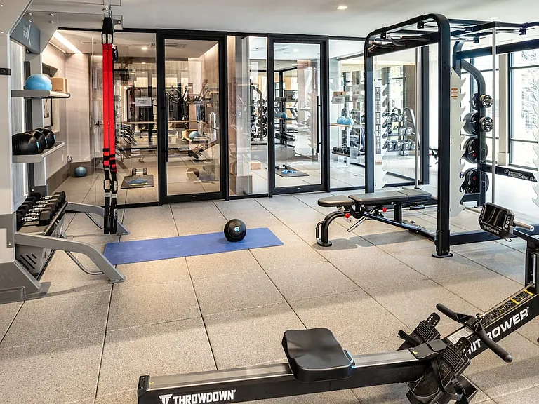 State-of-the-art fitness center