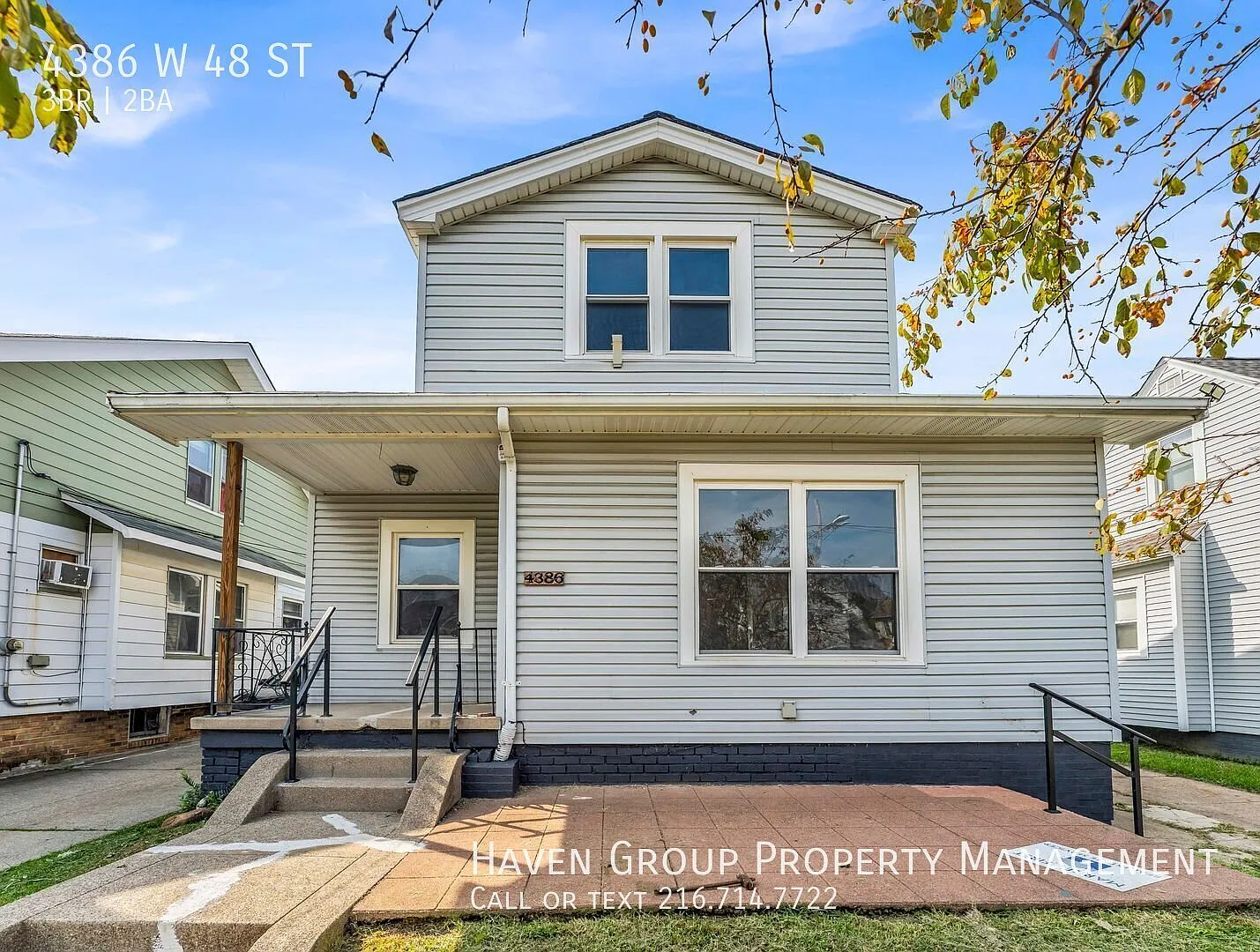 4386 W 48th St, Cleveland, OH 44144- Spacious 3-bed 1 full bathroom, and 2 convenient half bathro... — Photo 1
