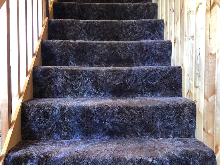 Stairs to the second floor.