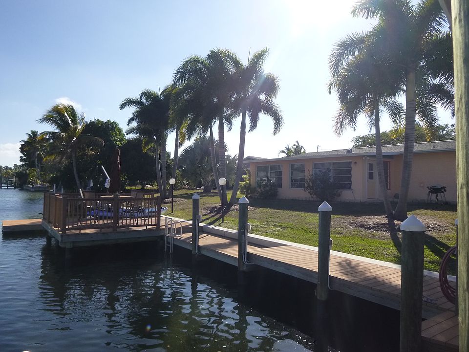 view from boat lift dock