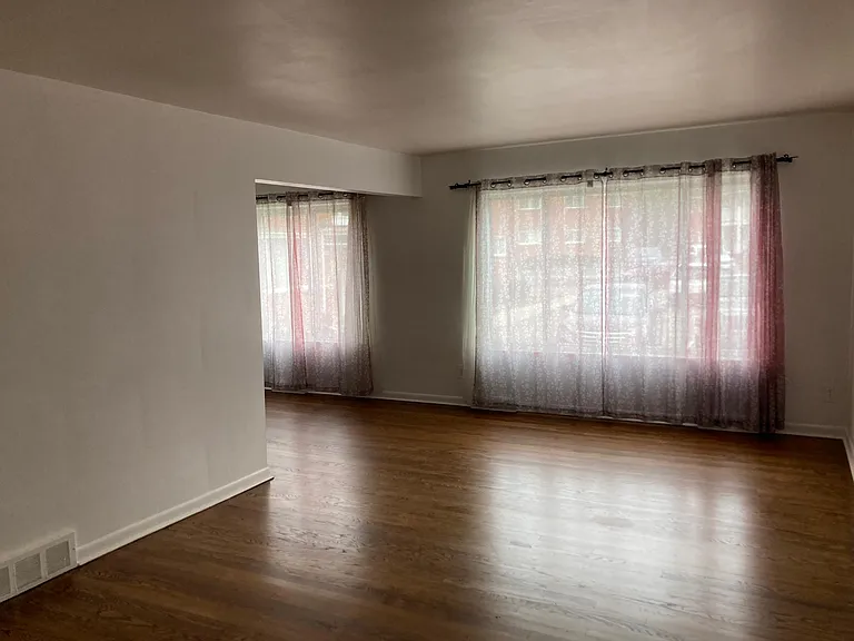 Living room view of windows