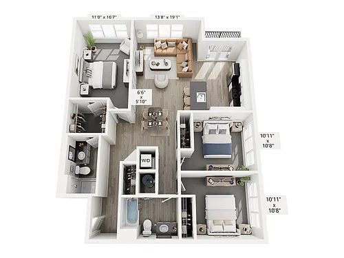 Floor plan Seam