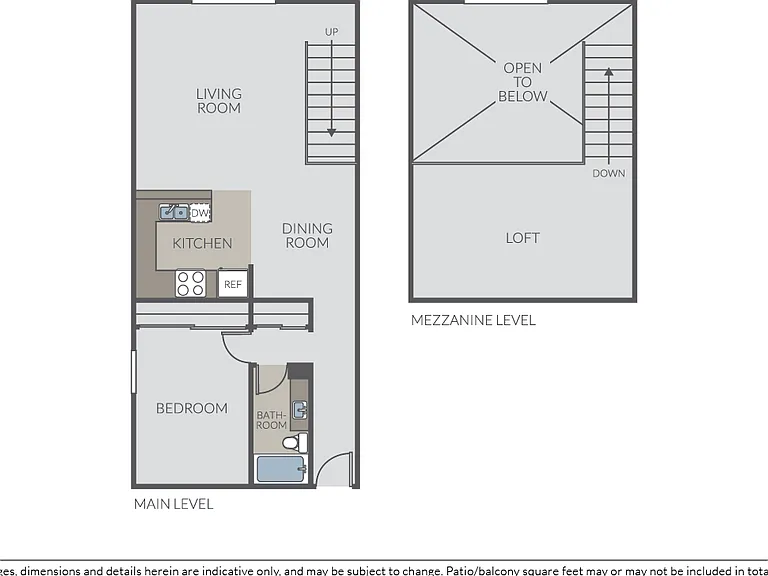Plan 1B Loft