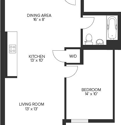 2nd image of 316 E 3rd St #E2