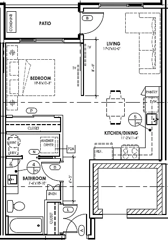 Floor plan E