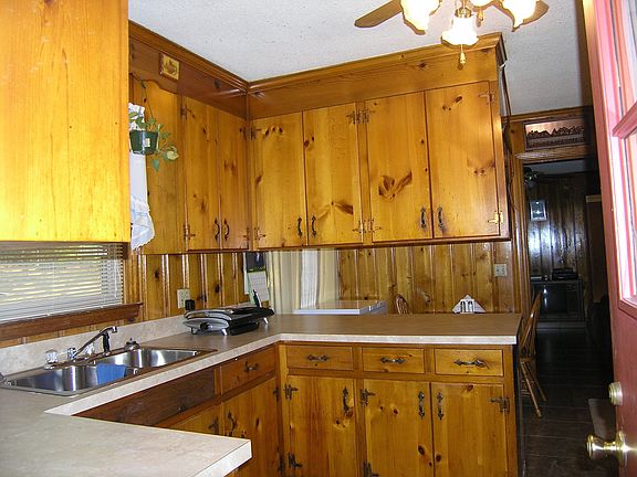 Kitchen with new countertops