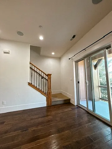 Main Floor Porch Entrance and Staircase to 3rd/Upper level