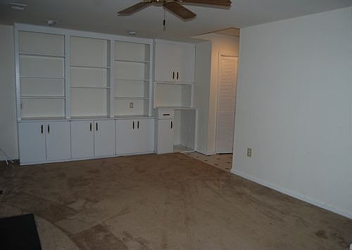Basement with Built In