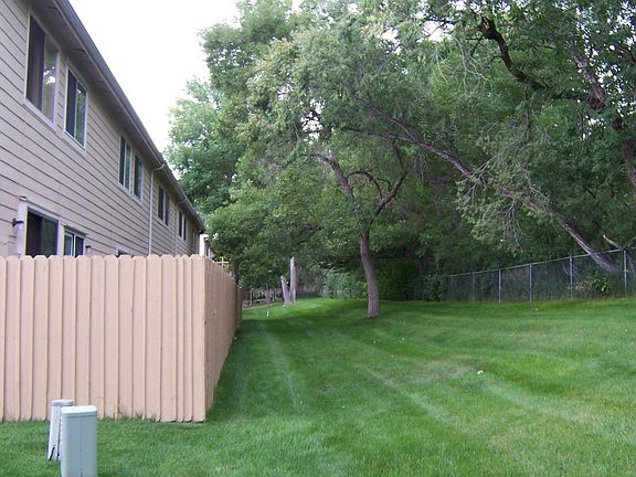 Open space behind property