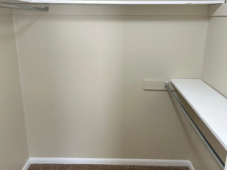 Walk in closet in 4C bedroom