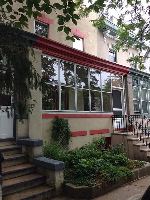 Front of Row House