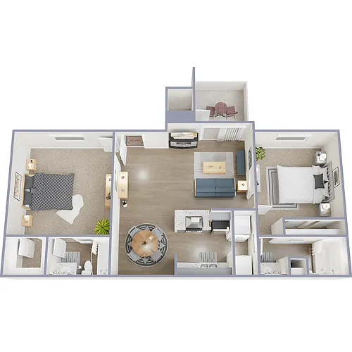 Floor plan B3