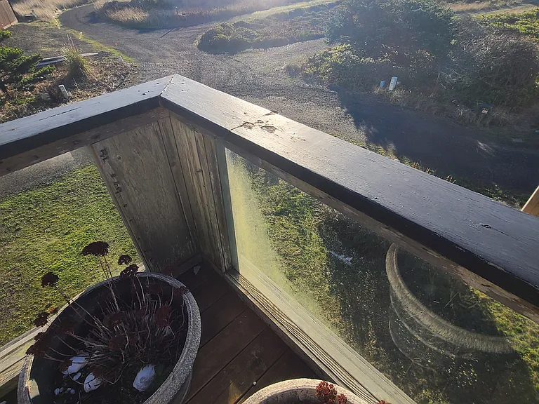 NW view from deck
