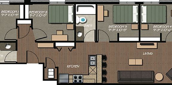 3rd image of 229 W Lakelawn Pl #1