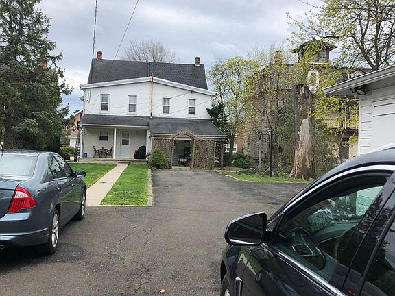 Backyard of parking lot