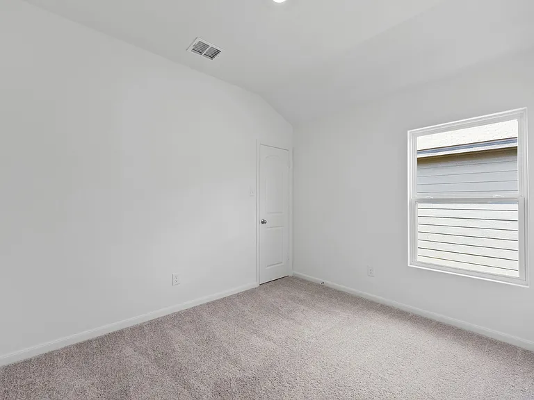 Each bedroom features its own closet.