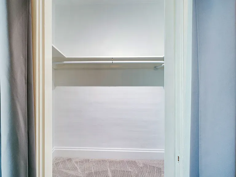 1st bedroom walk in closet