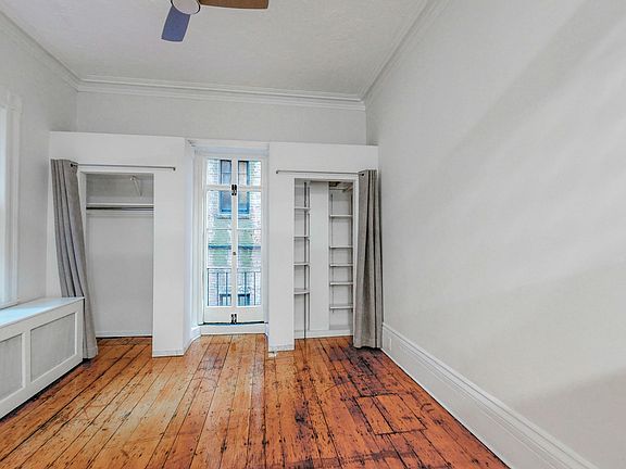 Main Room, closets