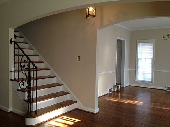 Front stairway/dining