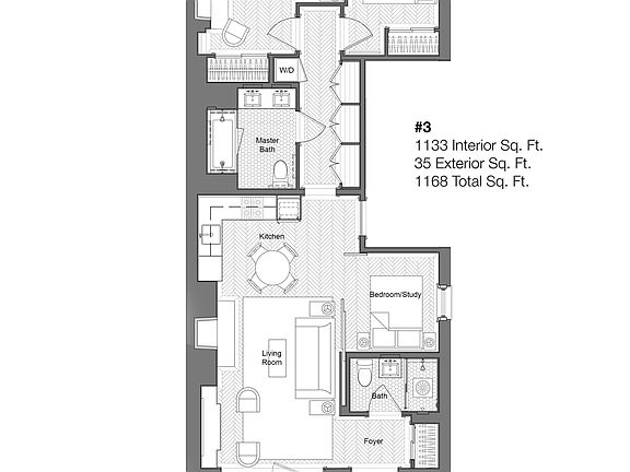 2nd image of 77 Washington Pl APT 3F