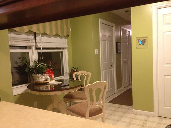 Kitchen view to pond/birds 