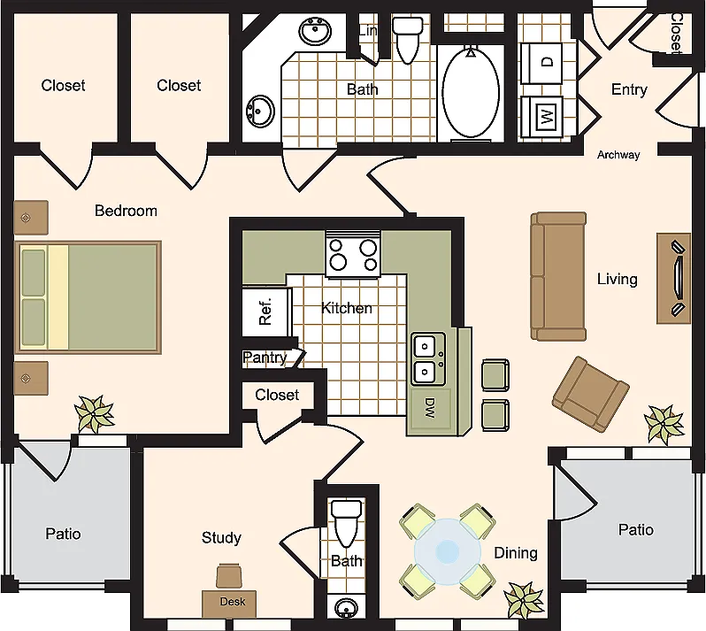 Floor plan C