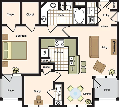 Floor plan C
