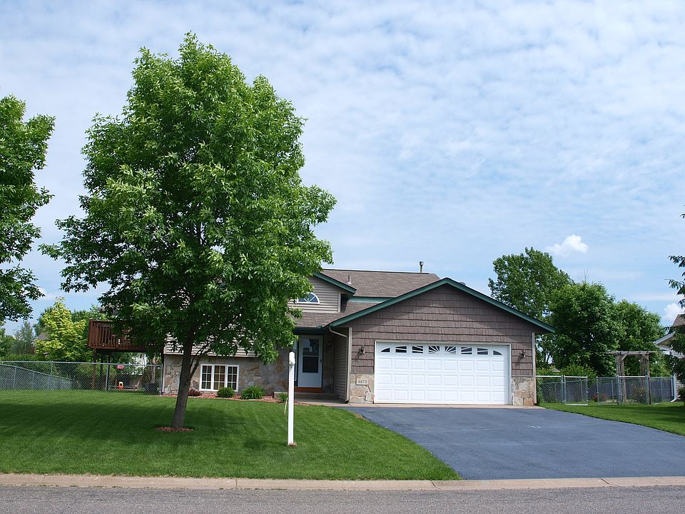 Nice landscaped curb appeal