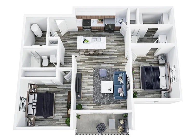 Floor plan Monroe