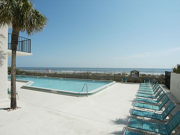 Community Pool Overlooks Ocean