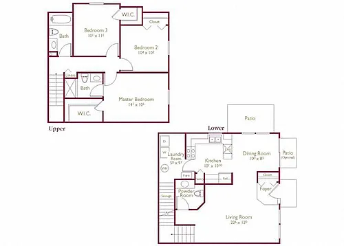 Floor plan Madison