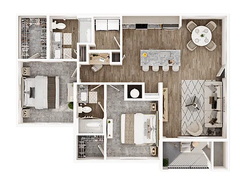 Floor plan B1