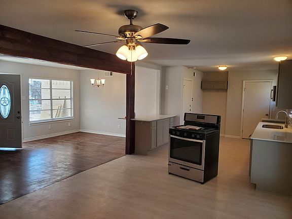Renovated open floor kitchen