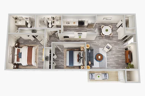 Floor plan B1 Bronze