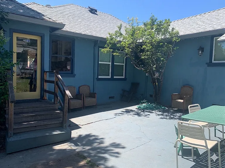 Back patio
